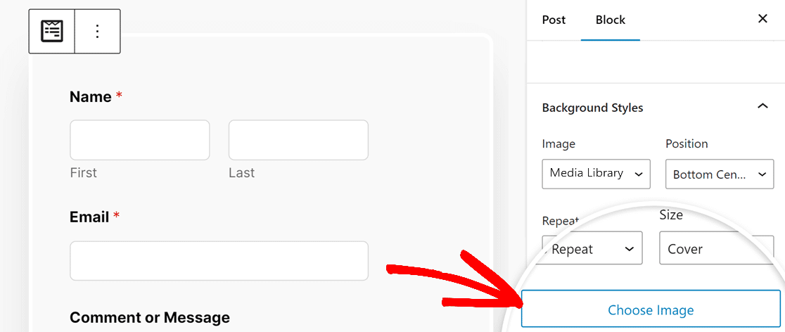 choose-image-button - WPForms 选择 Image (图像) 按钮