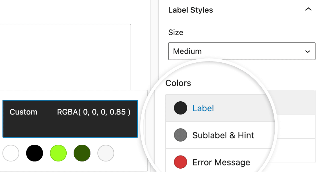 Label Colors 标签颜色
