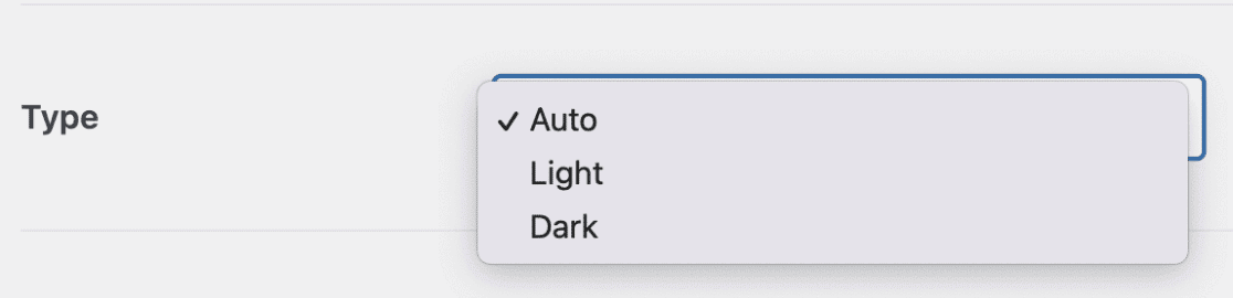 Select Captcha Type 选择 Captcha 类型
